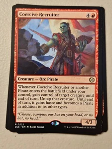 MTG | Coercive Recruiter (x4 Playset) | (NM) The Lost Caverns of Ixalan - Picture 1 of 1