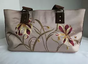 Dolce Vita DV Collection mehrfarbige bestickte Damen-Tragetasche mit Blumenmuster - Bild 1 von 22