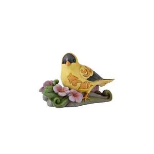 Jim Shore GOLDFINCH FIGURINE-GOLDEN HARMONY 6010282 NEW IN BOX - Picture 1 of 3