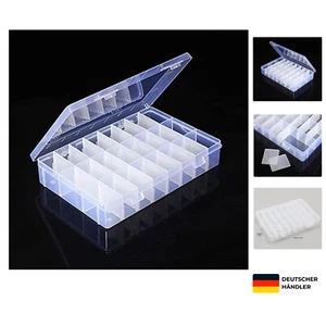 24 Fächer Elektronikkomponenten Aufbewahrungsbox Koffer SMD SMT Koffer Elektr... - Bild 1 von 11