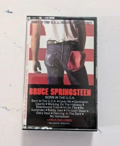 Bruce Springsteen Born In The USA Cassette Tape 1984 - Picture 1 of 6