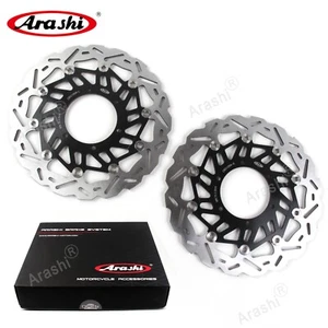 For Suzuki GSXR1000 GSX-R 1000 ABS 2017 - 2023 Arashi Front Brake Disc Rotor - Picture 1 of 11