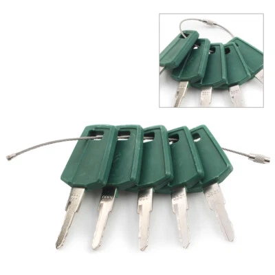 Ignition Keys For Volvo F Series Loader Heavy Equipment #C001 VOE11444208 5PCS - Image 1 of 4