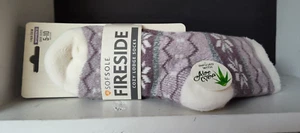 SOFSOLE FIRESIDE ALOE VERA INFUSED COZY LODGE SOCKS WOMEN'S SHOE SIZE 5-10-NEW - Picture 1 of 1