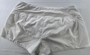 Pantalones Cortos Atléticos para Correr Nike Dri-Fit Blancos con Cierre con Cordón Talla M - Imagen 1 de 3