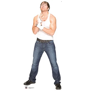 DEAN AMBROSE - LUCHADOR WWE - TAMAÑO NATURAL STANDUP/CUTOUT LUCHA LIBRE NUEVA 1859 - Imagen 1 de 1