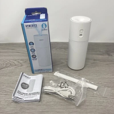 HoMedics Total Comfort Personal Ultrasonic Humidifier Rechargeable UHE-CMP15-WT - Image 1 of 4