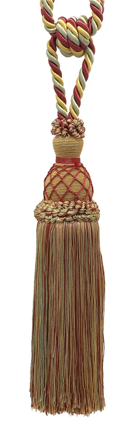 Corbata DECOPRO, estilo # TBIN1, color # 3752 - rojo navideño [se vende individualmente] Foto 1 de 1