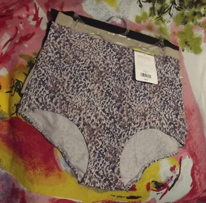 3 NEW WARNERS RS1053R 914 NO PINCHING NO PROBLEMS COTTON BRIEF PANTIES M/6 - Picture 1 of 2
