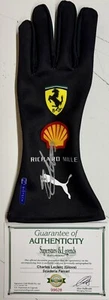 CHARLES LECLERC Signed Glove F1 Scuderia Ferrari Buy Genuine COA - Picture 1 of 4