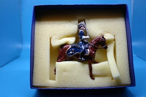 METAL TOY SOLDIER DIAMOND JUBILEE 17TH LANCER OFFICER J5B  - Picture 1 of 3