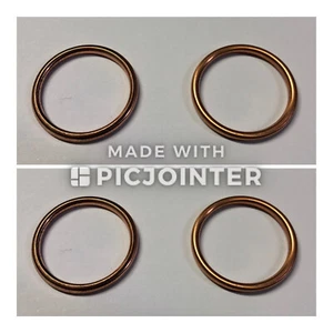 Auspuff Krümmer Dichtung 4 Stück für Honda CBF 600 CBF 1000 CBR400 CBR 600 F NEU - Bild 1 von 1