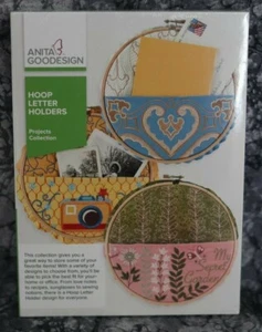 Anita Goodesign Embroidery Designs CD Hoop Letter Holders sealed - Picture 1 of 2