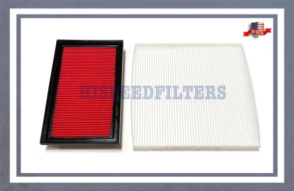 Combo Set Cabin Air filter and Engine Air filter for 07-12 Altima 3.5L V6 only - Image 1 of 1