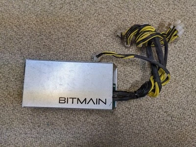 Bitmain Power Supply APW3++ 12V 1600W PSU A3 PCI S9 L3+ S7 110-220V US - Image 1 of 3