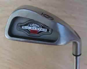 NICE CALLAWAY BIG BERTHA 6 IRON ONLY 29 LOFT UNIFLEX STEEL SHAFT GOLF CLUB 1996 - Picture 1 of 6