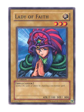Lady Of Faith - Mint / Near Mint Condition YUGIOH Card