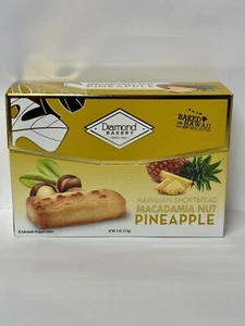 Diamond Bakery Macadamia Hawaiana Nuez Piña Pan Corto Galleta 10ct Caja x1 - Imagen 1 de 3