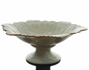 LENOX Pedestal Leaf Dish - Picture 1 of 4
