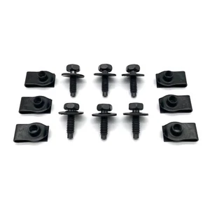 Fits Jeep Wrangler YJ TJ 87-06 Radiator Mounting Bolts and U-Nuts - Picture 1 of 1