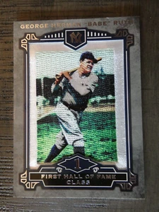 CARTOLINA BASEBALL 2013 BABE RUTH #BR-2 LIMITED 1142/2013 HALL OF FAME - Foto 1 di 2