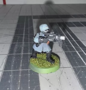 Warhammer 40K Classic Imperial Guard Steel Legion GrenadeLauncher metal OOP - Picture 1 of 6