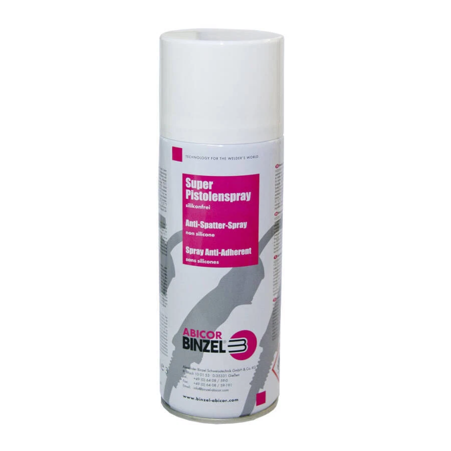 Abicor Binzel Trennspray | Super Pistolenspray, silikonfrei, 400 ml - farblos (192.0071)