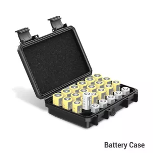 IP67 Waterproof CR123A CR16340 CR18350 CR15270 CR2 Battery Case Storage Holder - Picture 1 of 14
