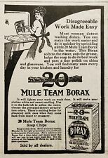 1917 AD.(XH71)~PACIFIC COAST BORAX CO. 20 MULE TEAM BORAX SOAP CHIPS