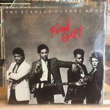 [SOUL/JAZZ]~EXC LP~STANLEY CLARKE~BAND~Find Out!~{Original 1985~EPIC~Issue]