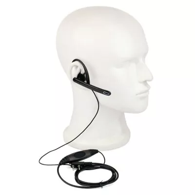 Premium 2Pin Earpiece Headset with PTT Microphone for For BAOFENG Radio - Image 1 of 4