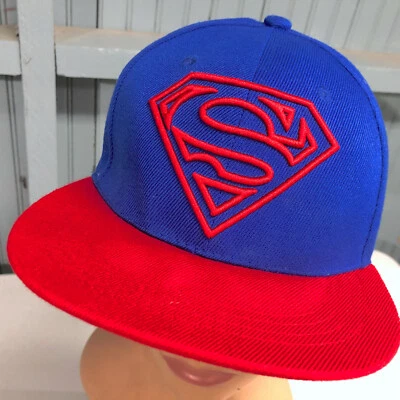 Gorra de béisbol Superman Six Flags parque de atracciones Snapback Foto 1 de 4