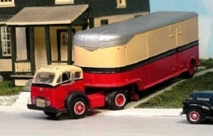 HO 1:87 Sylvan # V-206 1950-68 blanco 6000 COE tractor de eje único ÚNICO KIT - Imagen 1 de 1