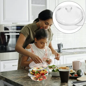 Kitchen Food Bowl Transparent Glass Snack Bowl Large-capacity Salad Mixing Bowl - Picture 1 of 12
