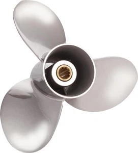 Solas Propeller 10 x 13 für Mercury 25 - 30 PS 3 Blatt 10 Zähne Edelstahl - Picture 1 of 1