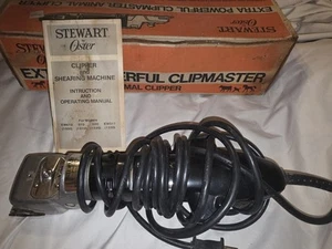 Vtg Stewart Oster Clipmaster 510A Clippers Livestock Horse Sheep- Tested *READ* - Picture 1 of 10