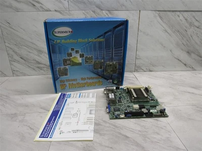 НОВАЯ материнская плата Supermicro MITX C2758 DDR3 4xGbE MBD-A1SRI-2758F-0 - Изображение 1 из 3