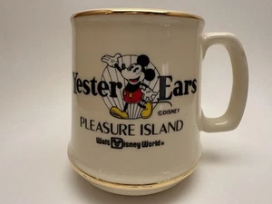 Vintage Walt Disney World Mickey “Yester Ears” Pleasure Island Mug - Picture 1 of 5