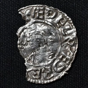 Aethelred II, 978-1016, AR Penny, Small Crux Type, Sudbury Mint, S.1149, N.770 - Picture 1 of 6