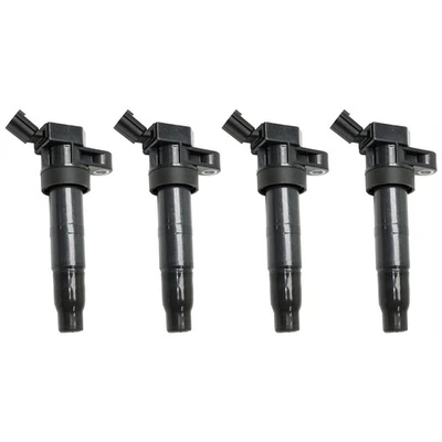 Ignition Coils Set of 4 for Kia K900 Sportage Hyundai Genesis Equus Optima Coupe - Image 1 of 4