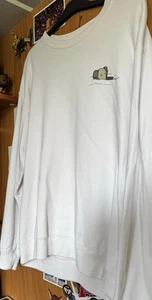 Kaws X Uniqlo Cream Graphic Sweatshirt Size L (Soldout) - Picture 1 of 7