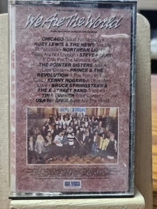We Are the World USA For Africa Cassette Tape Vintage 1985 VERY HARD FIND RARE - Picture 1 of 8