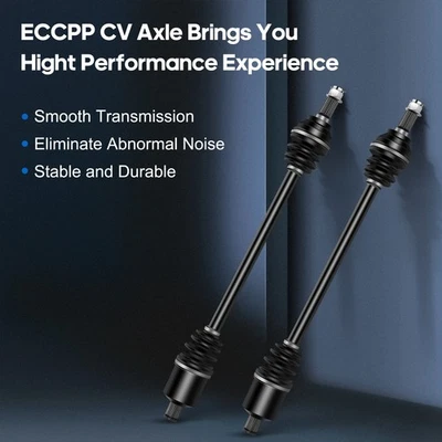 ECCPP CV Axle Set Fits Polaris RZR XP 4 Turbo 2019-2021 Front Left & Right - Imagem 1 de 4