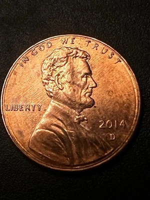 2014-D Lincoln 1C,Error Coin, Quad-Die Obverse,DDR, Nice Coin!,Very Rare! - Image 1 of 4