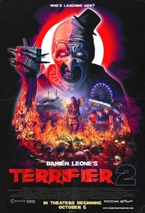 TERRIFIER 2 (2022) Movie Poster - ART THE CLOWN 24x36 - Picture 1 of 1