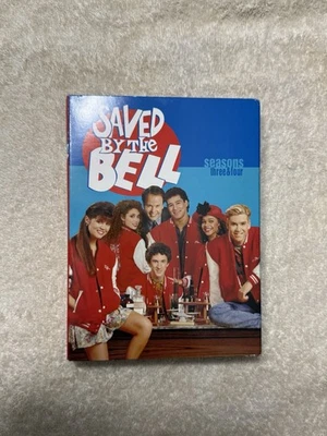 Saved By the Bell Seasons 3 And 4 DVD 2004 4 Disc Set Screech Kelly Slater Zach - Image 1 of 4