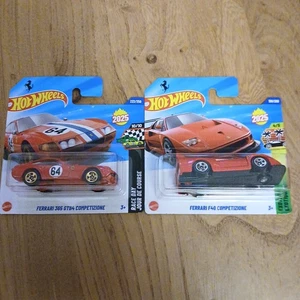 Hot Wheels 2025 Ferrari Bundle - F40 Competizione / 365 GTB4 Competizione -Short - Picture 1 of 1