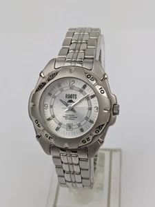 Vtg UNTESTED NOS Women's Roots Canada Watch Metal Strap Band - Picture 1 of 6