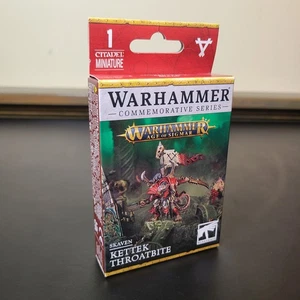 Warhammer AoS Commemorative Skaven Kettek Throatbite Event Exclusive Sealed Box - Picture 1 of 4