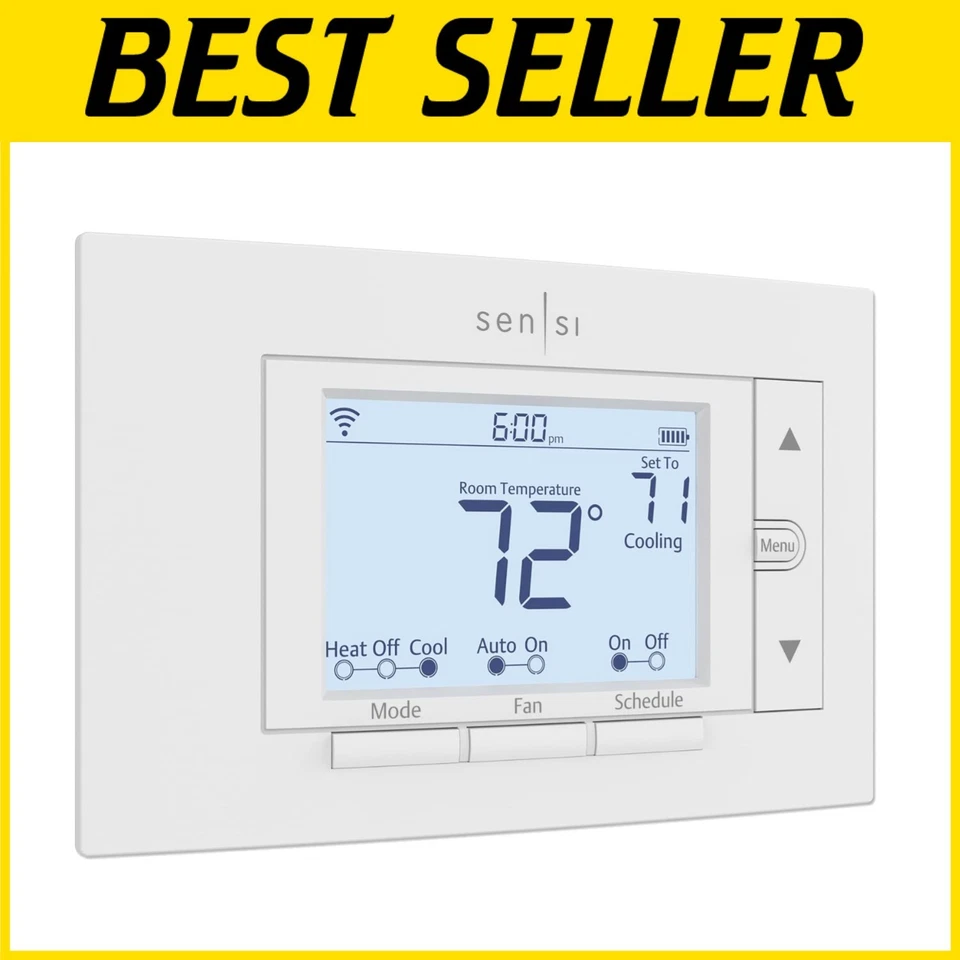 Sensi Smart Thermostat - Energy Saving, Programmable, Wi-Fi - Image 1 of 4